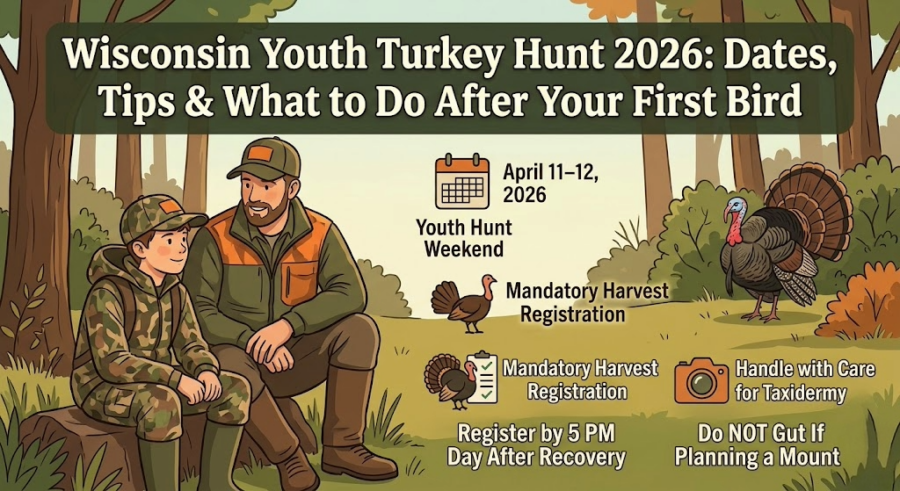 Wisconsin Youth Turkey Hunt 2026: Dates, Tips & What to Do After Your First Bird Wisconsin Youth Turkey Hunt 2026: Dates, Tips & What to Do After Your First Bird
