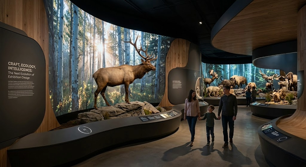 The Next Evolution of Exhibition Design Stehlings Taxidermy Epic Journey Design
